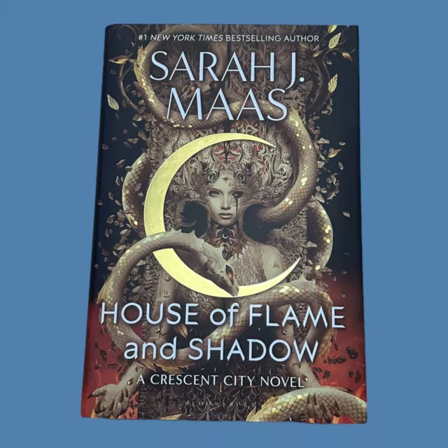 Sarah J. Maas House Of Flame and Shadow🔥Digitally Signed ✍️Hardcover 📖