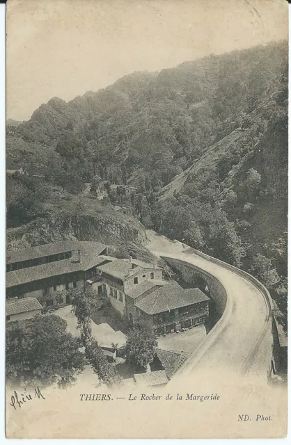 CPA 63 - Thiers - The Rock Of La Margeride