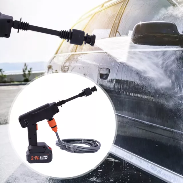 Li Ion High Pressure Battery Cordless Car Washer 21V Electric Wash Sprayer Gun