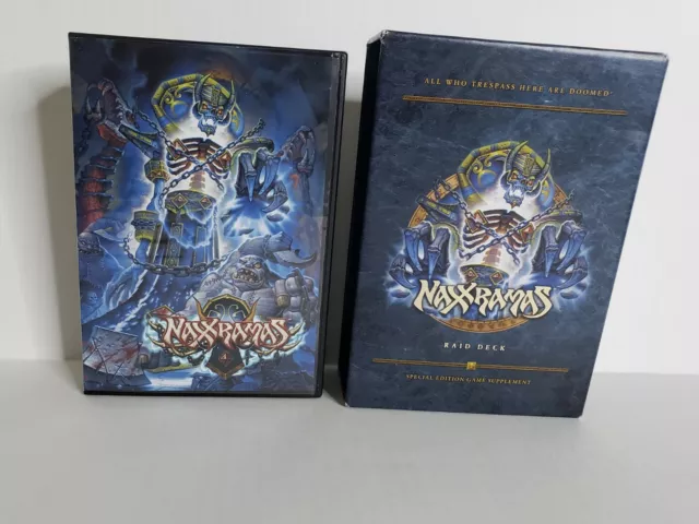 WORLD OF WARCRAFT TCG WoW NAXXRAMAS RAID UPPER DECK CARD GAME 2009 Sealed Decks
