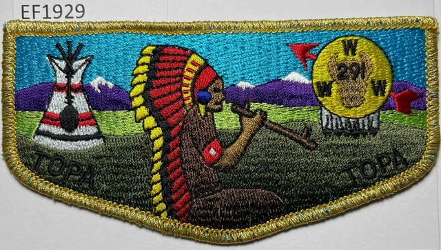 Boy Scout OA 291 Topa Topa Lodge Flap