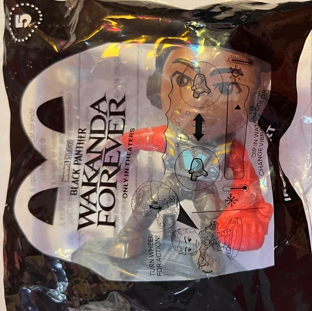 2022 MCDONALD'S DISNEY Marvel Black Panther Wakanda Forever HAPPY MEAL