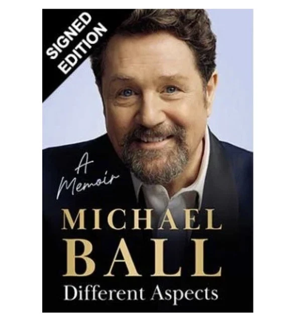 SIGNED FIRST EDITION Michael Ball Different Aspects Hardcover Autobiography Book