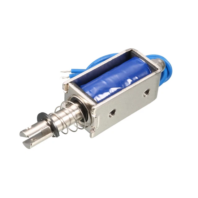 Elettromagnete di trattenimento, elettromagnete con fili liberi 12V / 24V - tiro 1kg = 10N | Shop