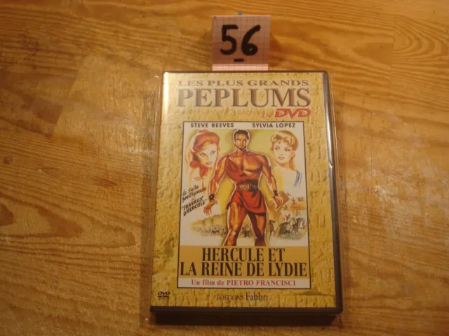 DVD : Hercule et la Reine de Lydie  ( PEPLUMS ) / Comme Neuf
