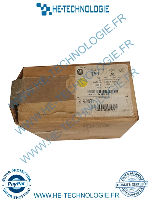 Allen Bradley 160-BA04NSF1 Ser C Variable Speed Drive