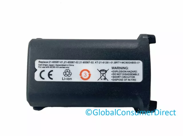 Neuf Batterie pour Symbole Motorola MC92N0 MC9190 MC9090 21-65587-02 KT-21-61261