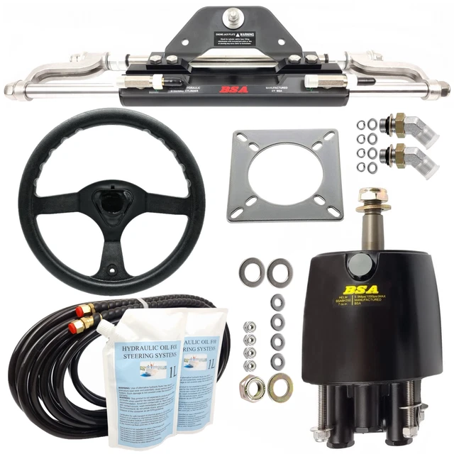 Volant standard hydraulique pour bateau La direction hors-bord convient à...
