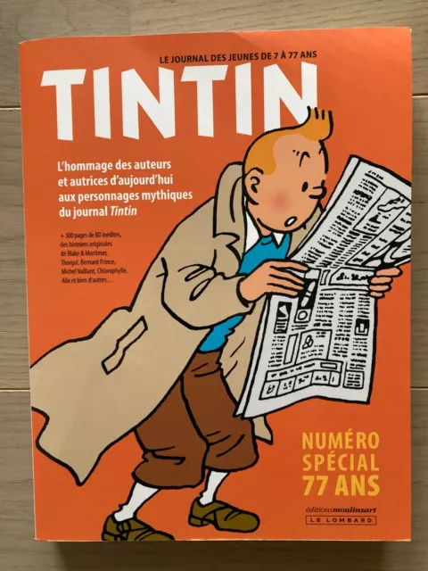 TINTIN : Numéro spécial 77 ans (Lombard, EO 2003)