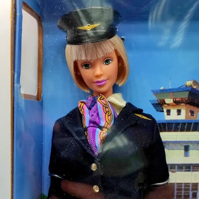 Orig Pilot Barbie Puppe Mattel 24017 Vintage Pilotin ✈️ NEU in BOX Sonderedition
