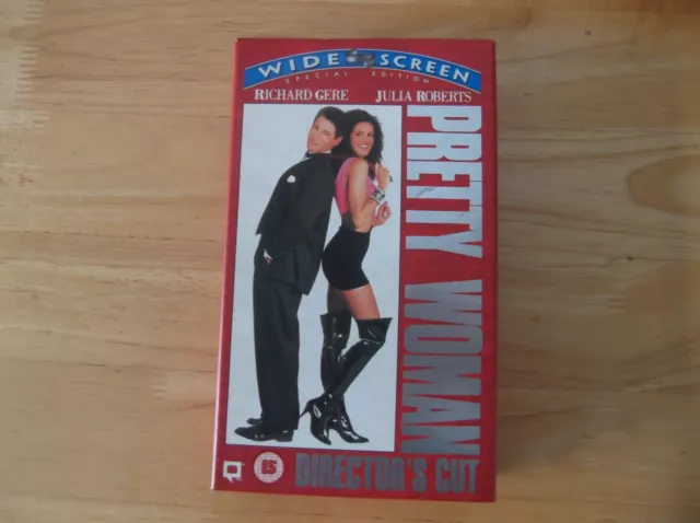 Pretty Woman - Julia Roberts - Director's Cut - PAL VHS Video Tape (T145)