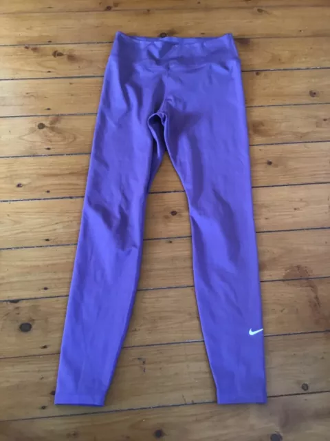 Nike Purple Dri Fit Leggings. Size S