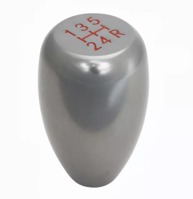 chrome T1 gear shift knob 5 speed red for suzuki