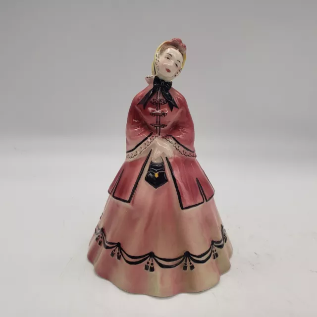 The Lady Caller, Peggy Porcher Goldcrest Ceramics Corps 5.25" T