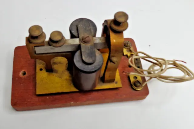 J.h. Bunnell Morse Code Telegraph Sounder???
