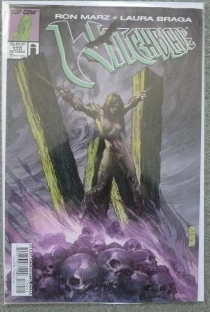 Witchblade 170..Marz/Braga..image/Top Cow 2013 1St Print..vfn+..X-Men 251 Homage