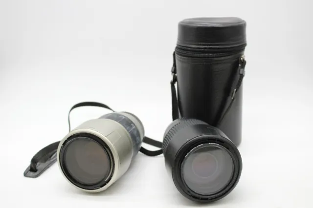 V x2 Vintage Tamron Camera Lenses Inc. AF 70-300mm 4-5.6 LD Di etc