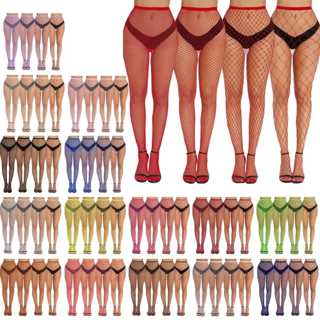 Women's Pantyhose Thigh-high Stockings Sexy Tights Naughty Underpants Fishnet