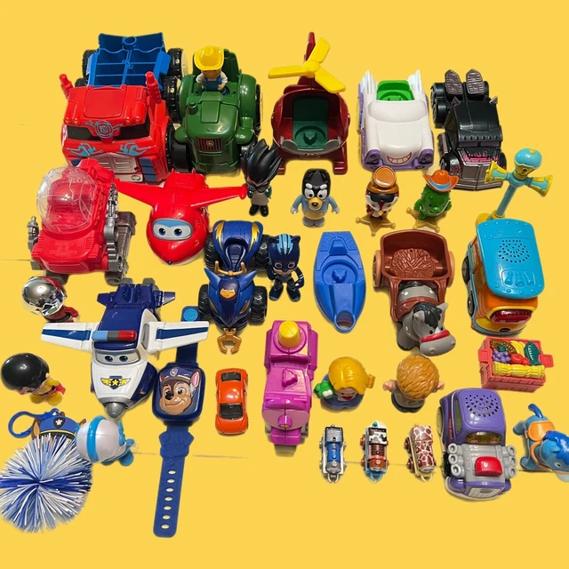 Hasbro Transformers PJ Masks Little People Bluey Super Wings Paw Patrol Lot