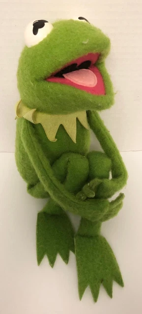 1976 Fisher Price KERMIT Frog 17" Muppets Plush Doll #850 Vintage Jim Henson