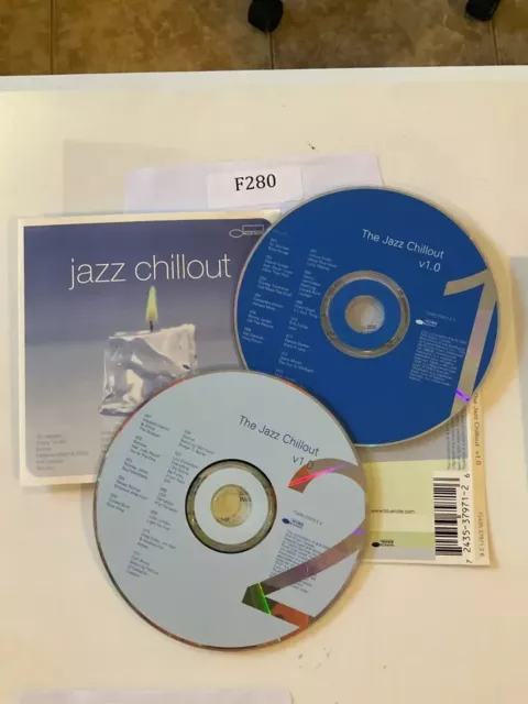 Jazz Chillout : Various -2 Disc Set -  DISC Only/NO CASE or INSERTS/Ships FREE