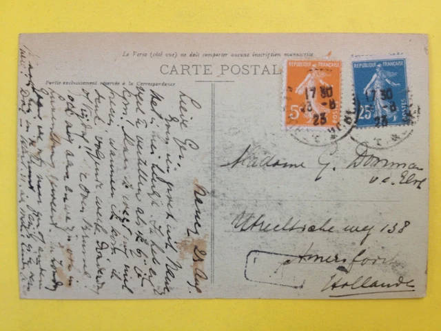 cpa RARE 54 - MAXÉVILLE (Meurthe and Moselle) Rue de NANCY and the CHURCH 2