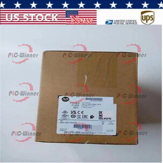 New Allen-Bradley 25C-D017N114 PowerFlex 527 AC Drive 480V 17A 10HP