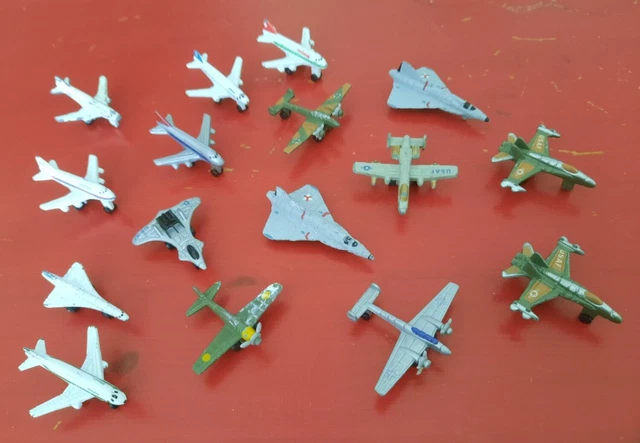 Petit Avion Ancien METALX - Métal Peint D'origine - Fabrication Française