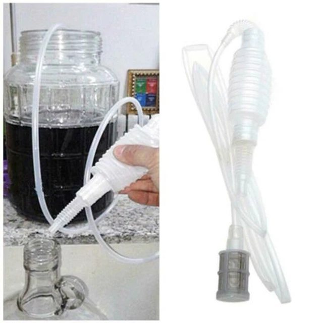 Sifón de preparación vino herramienta accesorios filtro arena lavado manguera convertidor de agua