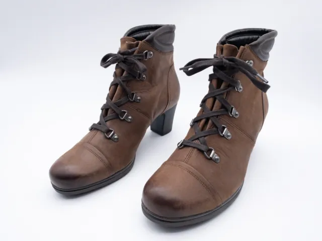 Gabor Comfort Femmes Boots à Lacets Bottines Bottes Gr. 40.5 Eu Art. 3354-50