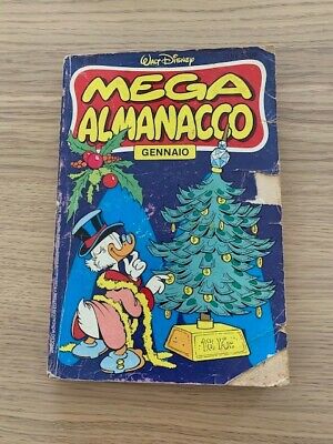 MEGA ALMANACCO TOPOLINO N. 349 Walt Disney A. Mondadori Ed. GENNAIO 1986