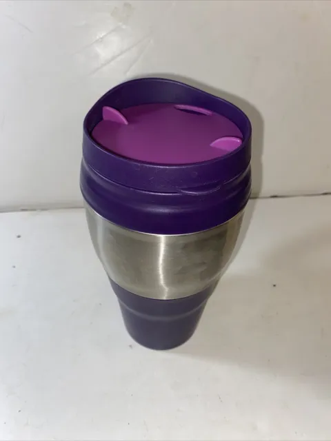 Bubba 20 Oz Travel Insulated Mug Tumbler Cup Stainless Purple 4