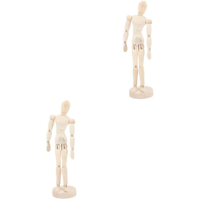 2 unidades muñecas maniquí minifiguras cuerpo humano juguete