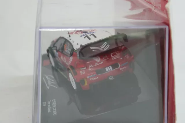 Citroën C3 WRC "Tour de Corse" Sébastien Loeb de 2018 - Modèle au 1/43e 3