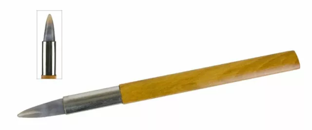 Bisel de ajuste de piedra tallada estilo cuchillo de ágata de 8-1/2