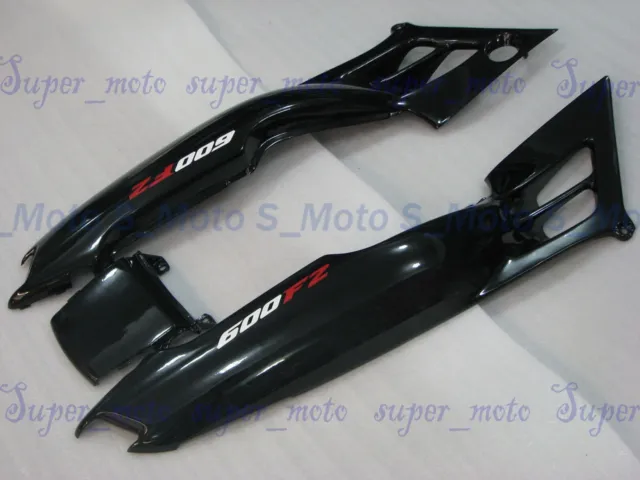 Tail Fairing Rear Plastic Cowl Bodywork Fit For Honda CBR600 F2 1991-1994 Black