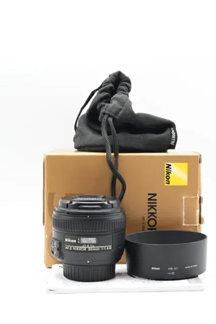 Lente Nikon Nikkor AF-S 50 mm f1,4 G AFS #992