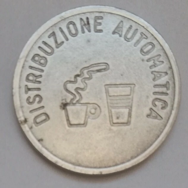 Gettone DISTRIBUZIONE AUTOMATICA 3 TRE STELLE per Macchine da Caffè e Bevande