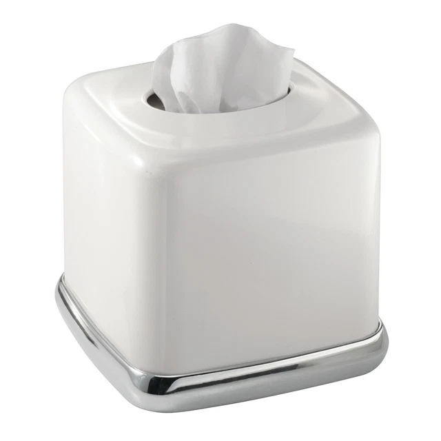 mDesign caja de toallas cosméticas cuadrada