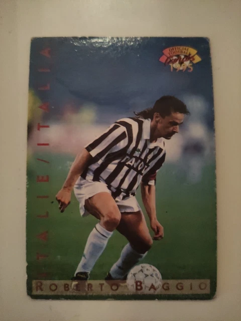 ROBERTO BAGGIO - Figurine N.168 - Footballeurs panini 1995 1996 EUR 15