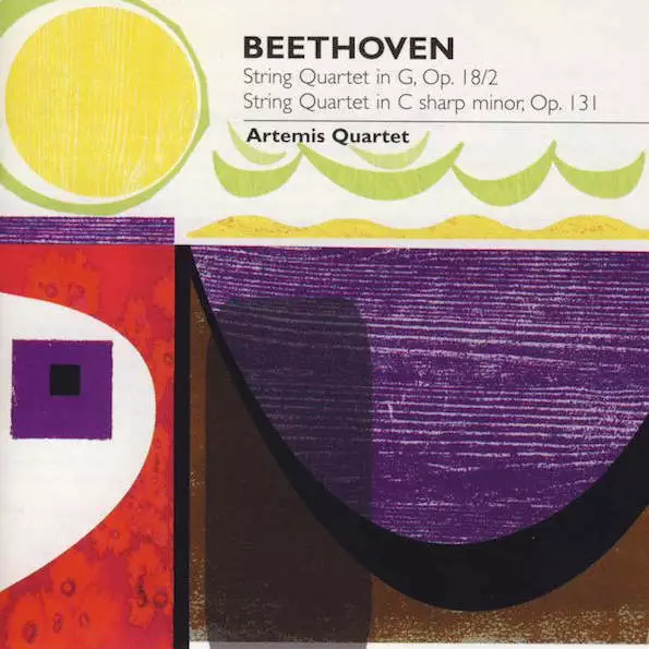 Ludwig Van Beethoven , Artemis Quartett - String Quartet In G, Op. 18/2 • String