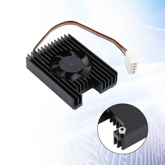 Aluminum Case + Adjustable Speed Cooling Fan for Raspberry Pi Compute Module 4