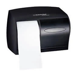 Kimberly-Clark 09604 Covered Double Roll Coreless Dispenser - Smoke