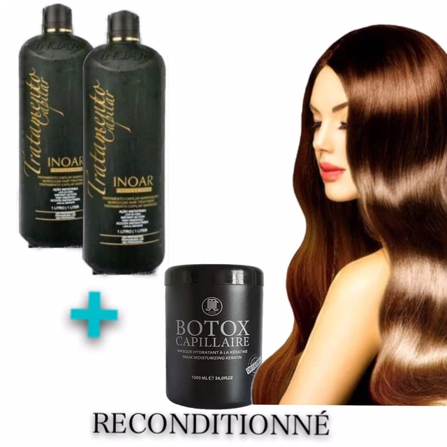 Kit De Lissage Brésilien Inoar Maroquino Avec Kératine - 150 Ml - Neuf
