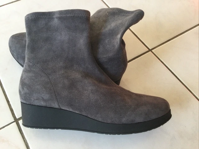 Bottines chaussettes NATHALIA BLANCO pointure 39 grises comme neuves 3