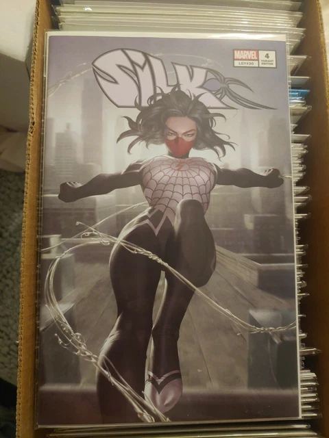 SILK #4 (JUNGGEUN YOON EXCLUSIVE TRADE DRESS VARIANT)(2021) ~ Marvel Comics