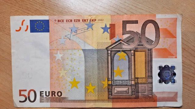 Billet 50 euros 2002 d'occasion - Collection