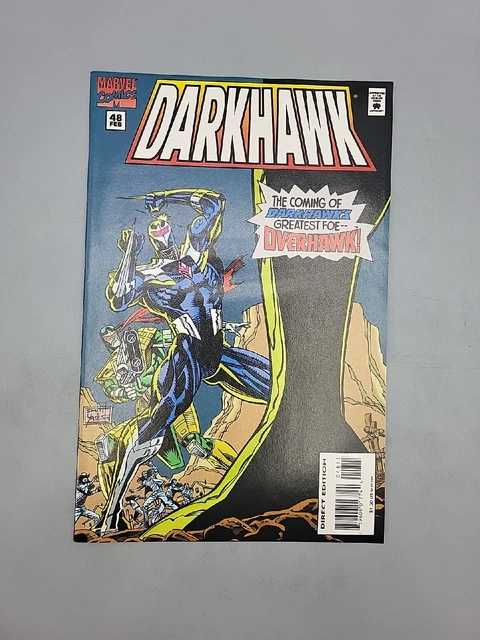 Darkhawk #48 1st Appearance Overhawk Low Print Run Marvel Comics 1995