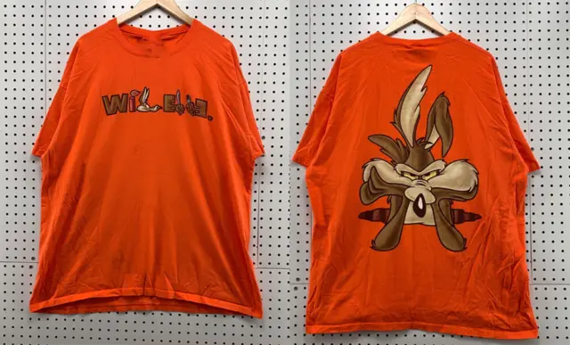 Wile E Coyote Road Runner Shirt 2Side Orange S-5XL PS32