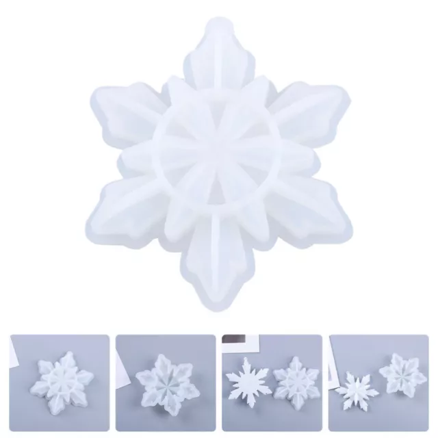 Pendant Mold Snowflake Making Silicone Casting Molds